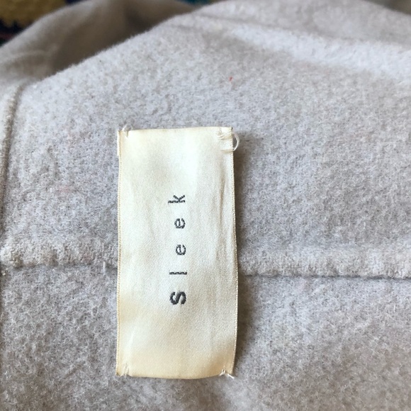 Baby Lavender Wool Duster Wrap Jacket - Picture 7 of 8